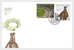 Croatia 2025 Europa CEPT Archeology FDC
