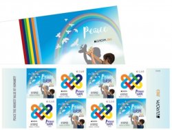 Cyprus 2023 Europa CEPT Peace booklet with special minisheet mint