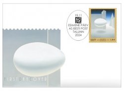 Estonia Estland Estonie 2024 Painting Art museum Omniva FDC