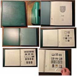 Illustrated album for Finland stamps 1857-1981 ! Lindner Special fantastic offer ! New, 72 pages with plastic mounts