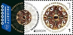 Netherlands Pays-Bas Niederlande 2025 Europa CEPT Archeology Fibula of Dorestad Stamp MNH