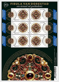 Netherlands Pays-Bas Niederlande 2025 Europa CEPT Archeology Fibula of Dorestad Sheetlet MNH