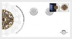 Netherlands Pays-Bas Niederlande 2025 Europa CEPT Archeology Fibula of Dorestad Stamp FDC
