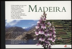 Portugal 2005 Madeira Set of 7 special edition blocks incl imperforated numbered colour proof in booklet MNH