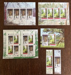 Bulgaria 2011 Europa CEPT Forests Nature reserves Birds and mammals Full set of stamps block sheetlets and special booklet MNH