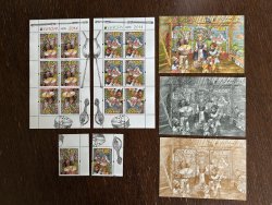 Bulgaria 2014 Europa CEPT National music instruments Set of stamps block sheetlets and color proofs MNH