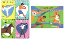 Philippines 2016 Olympic games in Rio Olympics Set and block MNH