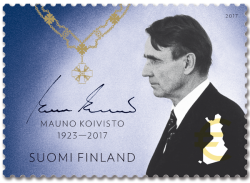Finland 2017 Mauno Koivisto President in memoriam Stamp MNH