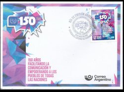 Argentina 2024 UPU 150 Joint issue FDC