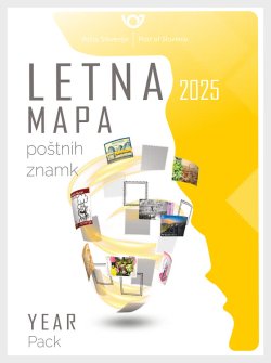 Slovenia 2025 Stamps and block's Year set MNH in official folder