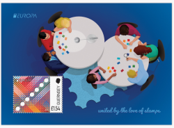 Guernsey Great Britain 2026 Europa CEPT 70 ann Joint issue Block MNH