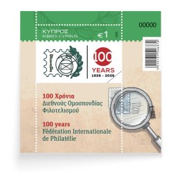 Cyprus 2026 FIP 100 ann Block MNH