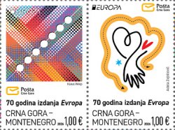 Montenegro 2026 Europa CEPT Joint issue Set of 2 stamps MNH