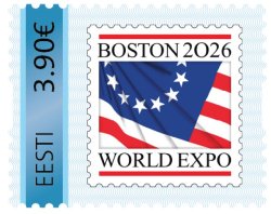 Estonia 2026 World Philatelic Exhibition Boston USA Stamp MNH