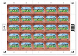 Estonia 2026 Kadriorg Stadium 100 ann Football Sheetlet MNH