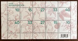 Austria 2024 Four Seasons Block / sheetlet of 10 stamps MNH