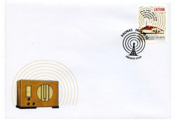 Lithuania 2026 National Radio 100 ann FDC