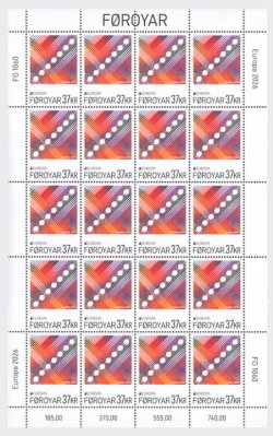 Faroe Islands Denmark 2026 Europa CEPT 70 ann Joint issue Sheetlet MNH