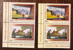 Liechtenstein Russia 2013 Paintings of Ivan Mjasoedov Joint issue Both countries set MNH