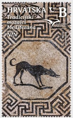 Croatia 2026 EUROMED Joint issue Traditional Mosaics of the Mediterranean Stamp MNH