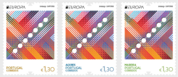 Portugal Azores Madeira 2026 Europa CEPT 70 ann Set of 3 stamps MNH