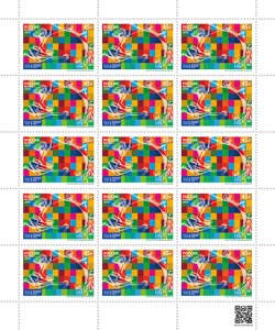 Russia 2019 UPU 145 ann Joint issue Sheetlet **