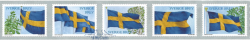 Sweden 2026 Definitives Flags Set of 5 stamps MNH