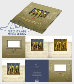 Hungary 2017 Hungarian Saints and Blesseds Daughters of King Béla IV Special limited edition set of 3 blocks in booklet MNH