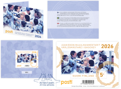 Finland 2026 Ice Hockey World Champions Special limited edition block in numbered official folder MNH
