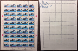 Finland 1988 Olympic games Calgary Gold Medalists Matti Nykänen ski jumper Sheet MNH