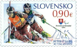 Slovakia 2014 Winter Paralympics in Sochi Stamp MNH